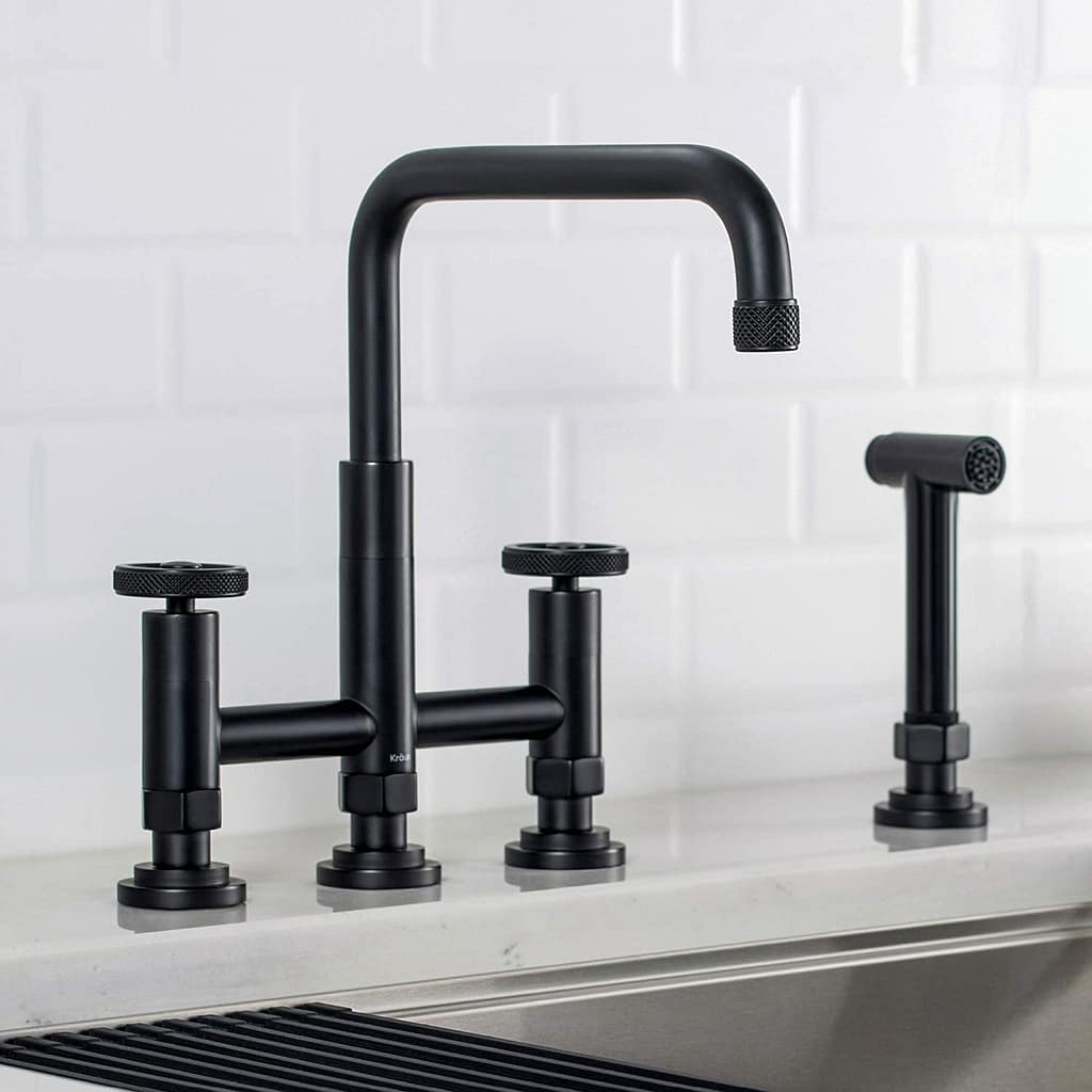 Kraus Urbix Industrial Kitchen Faucet KPF-3125MB