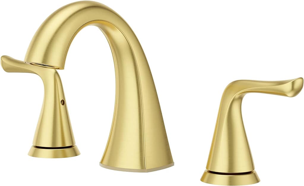 Pfister Willa Gold Bathroom Sink Faucet