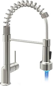 GIMILI Modern Single Handle Pull Down Kitchen Faucet