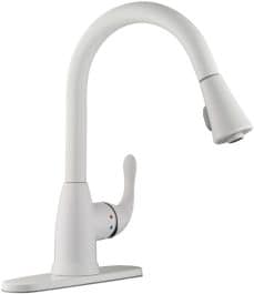Glacier Bay Market White Kitchen faucet