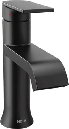 Moen Genta LX Matte Black Waterfall Bathroom Faucet