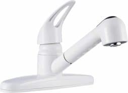 Dura Pull-Out White Kitchen Faucet DF-PK100-WT
