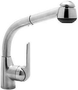 Rohl R7913APC De Lux Side Lever Pull-Out Kitchen Faucet