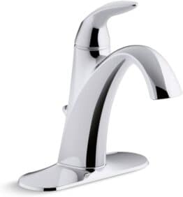 KOHLER K-45800-4-CP Alteo Single Hole Bathroom Faucet