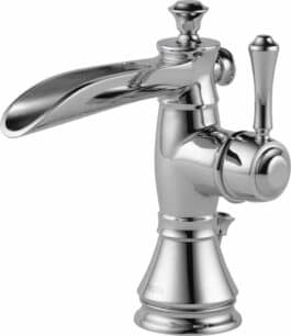 Delta Faucet Cassidy Single Hole Waterfall Bathroom Faucet