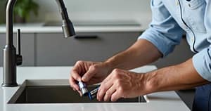How to Change the Battery in a Touchless Kitchen Faucet