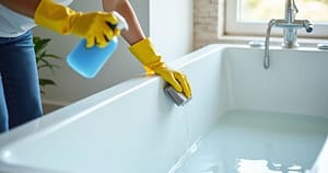 How to Clean an Acrylic Tub?