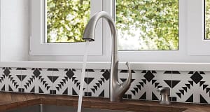 What is the highest water flow rate for kitchen faucets