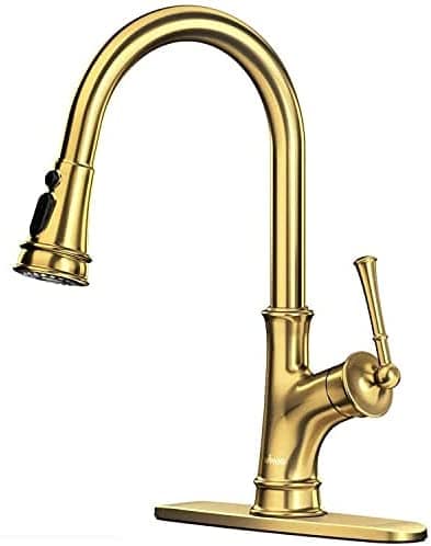 appaso gold kitchen faucet