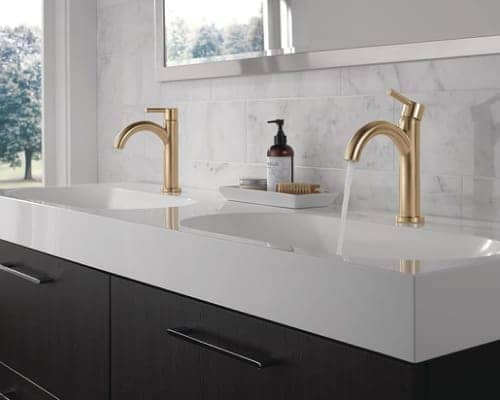 gold bathroom faucet review