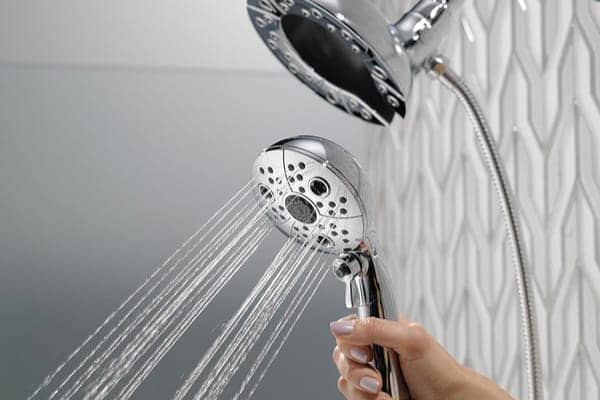 How to remove flow restrictor from delta shower head 