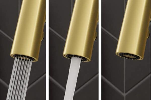 Pfister Ceylon Kitchen Faucet 3-Function Spray Head