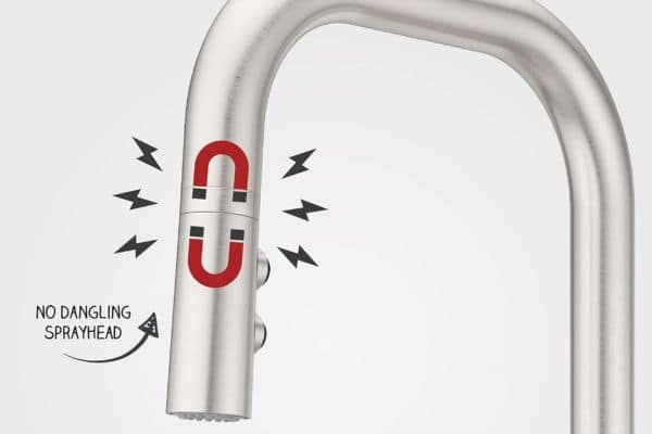 Pfister Zanna Touchless Kitchen Faucet Secure Sprayhead