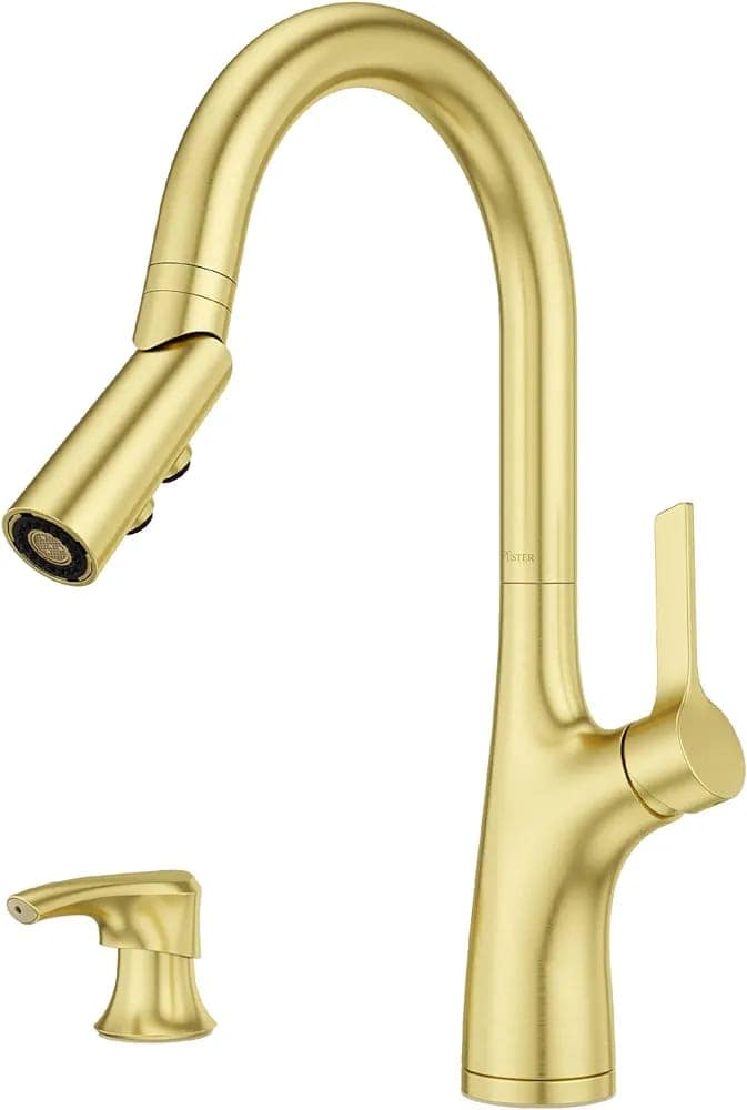 Pfister Ceylon Gold Kitchen Faucet