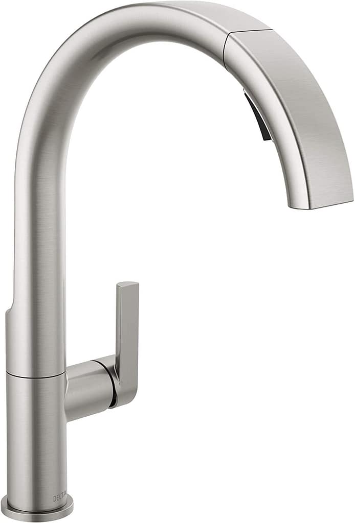 Delta Modern Kitchen Faucet Keele 19824LF-SP
