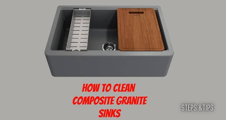 How to Clean Composite Granite Sinks