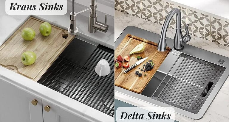 kraus sinks vs delta sink