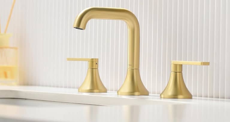 gold bathroom faucet review