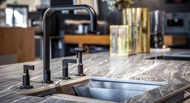 black kitchen faucet review