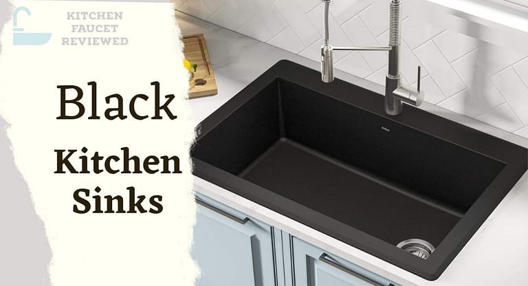 black kitchen sinks