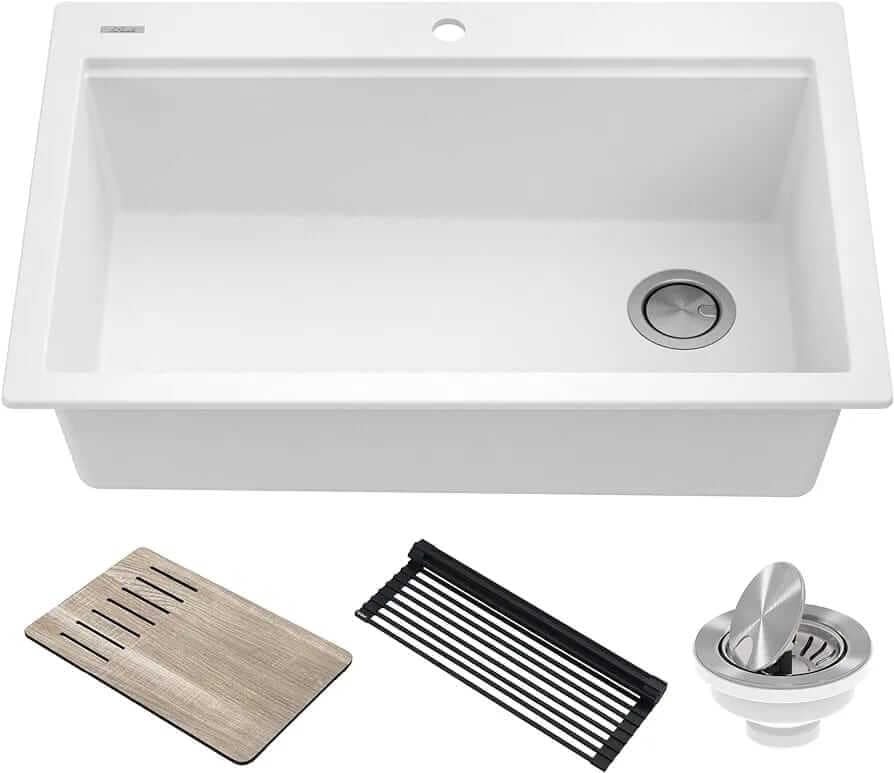 KRAUS Bellucci Workstation 33-inch Kitchen Sink