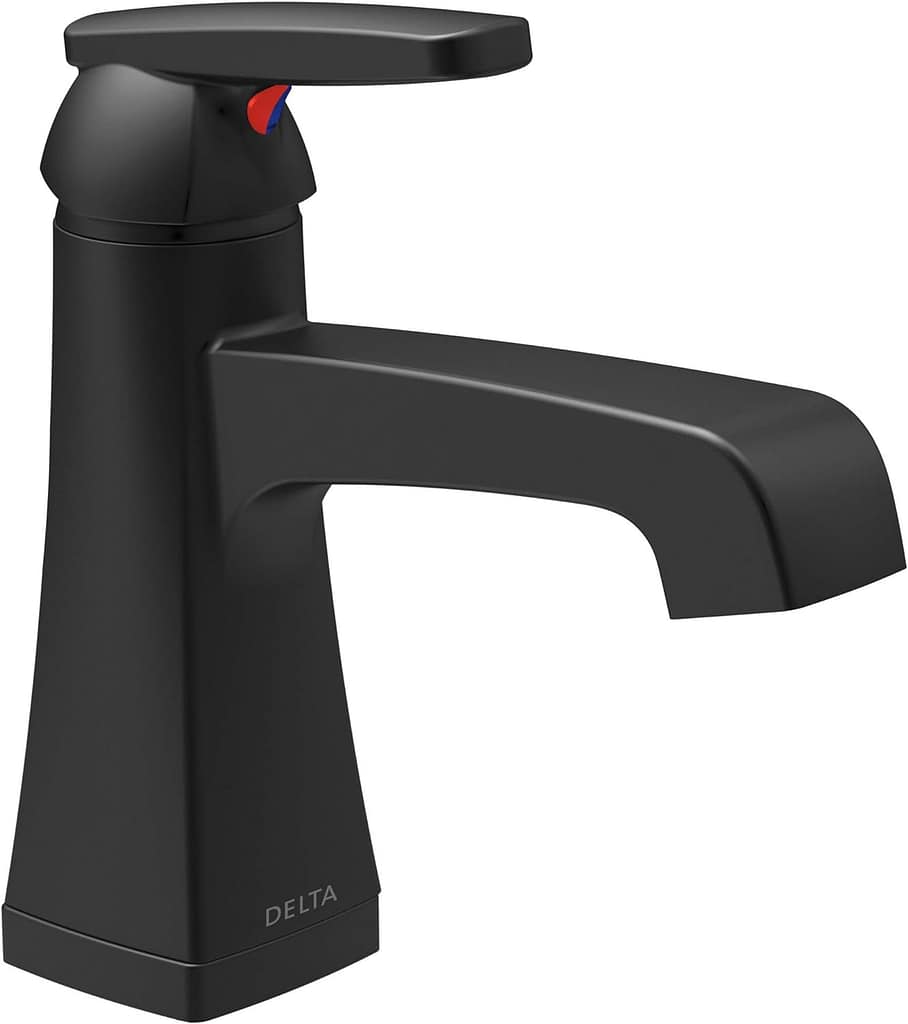 Delta Ashlyn Single Handle Black Bathroom Faucet