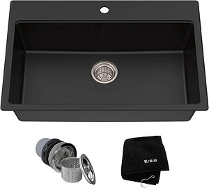 9 Best Black Kitchen Sinks for Modern Designs & Sizes in USA