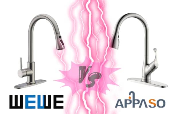 WEWE vs APPASO Faucets