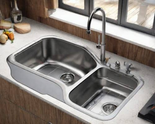 how to install a kitchen sink